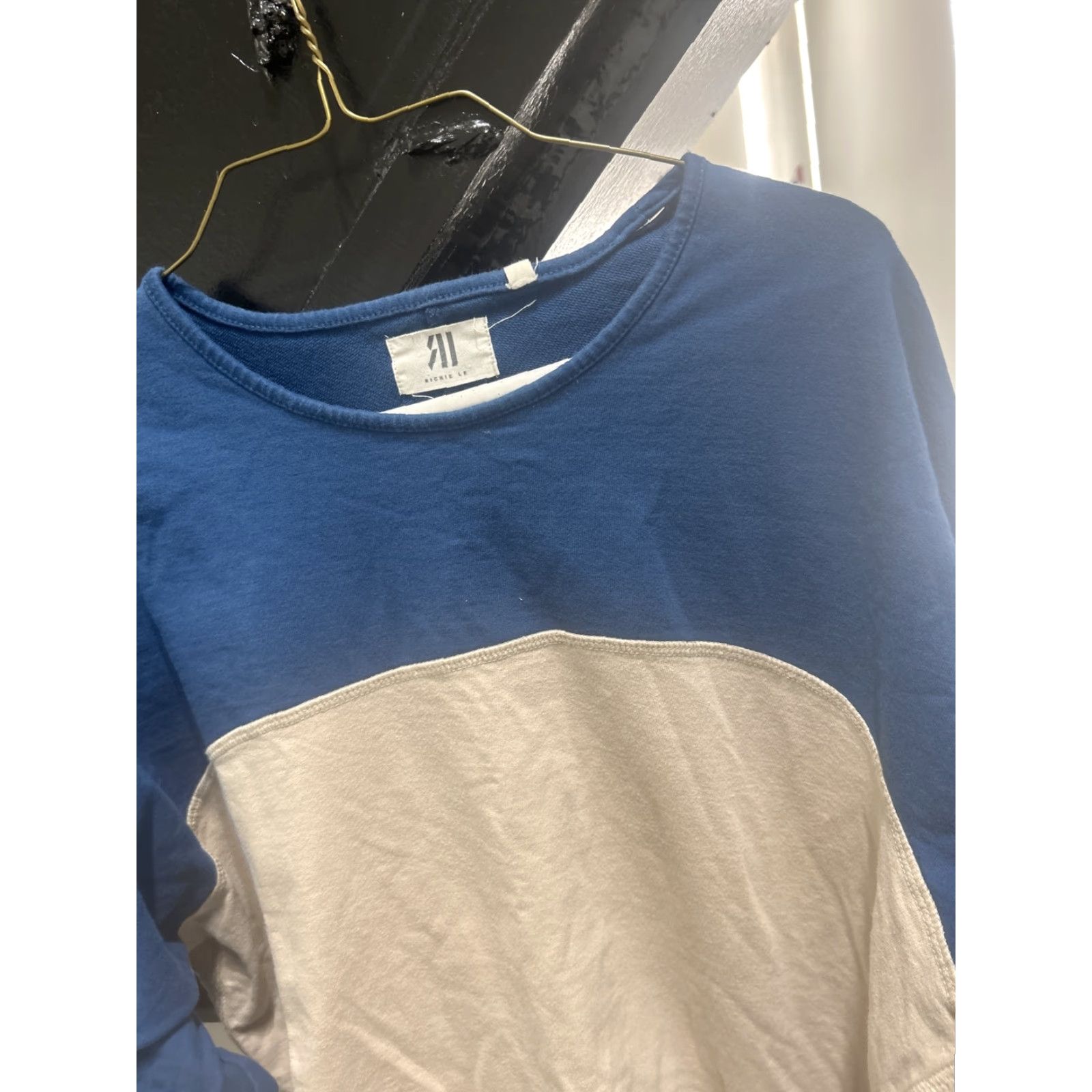 Vintage Ritchie Le Sweatshirt L Men Blue Pullover Regular Size Large Size US L / EU 52-54 / 3 - 4 Thumbnail
