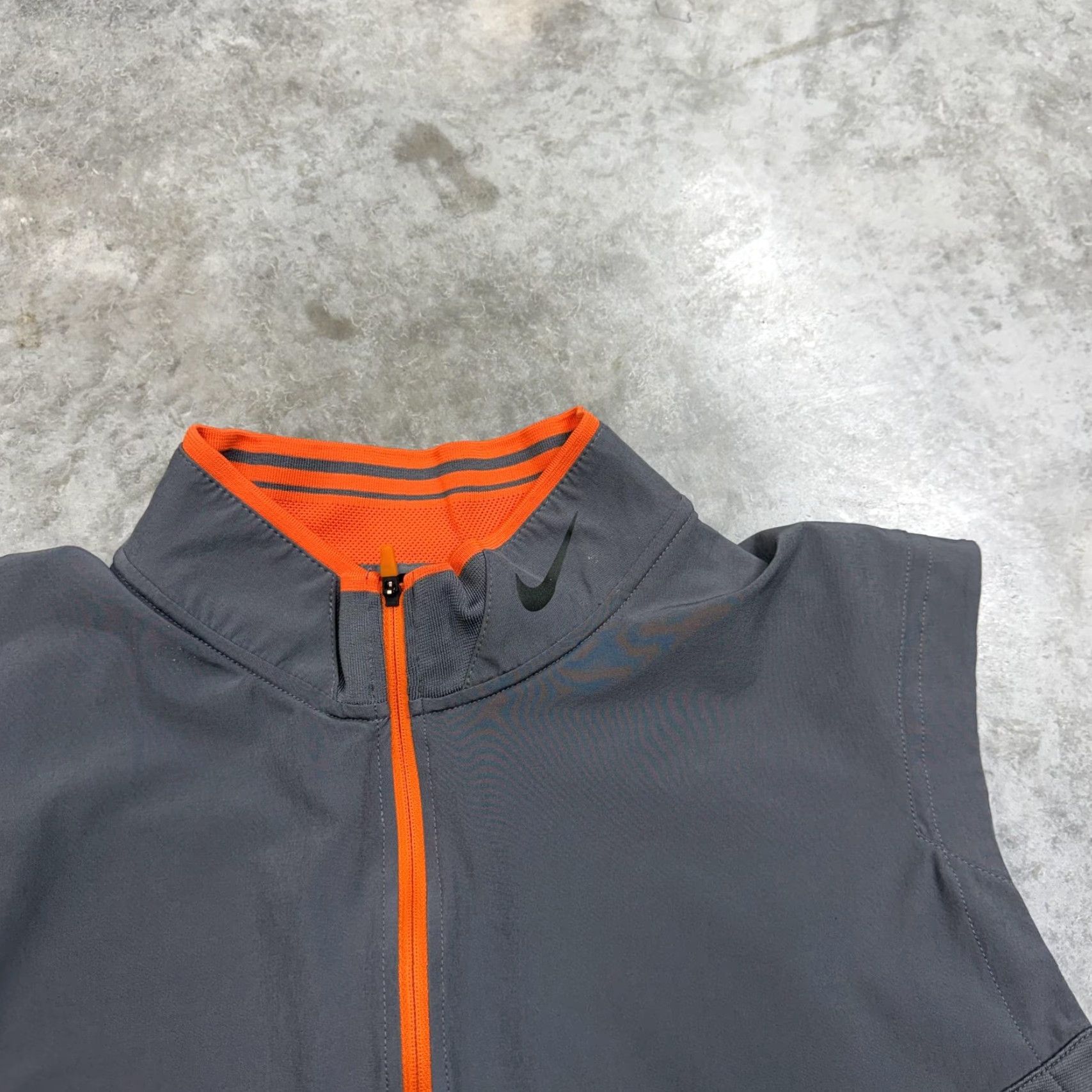 Nike Nike Golf Vest Mens XL Gray Windbreaker 1/4 Zip Dri-FIT Tour Performance Size US XL / EU 56 / 4 - 2 Thumbnail