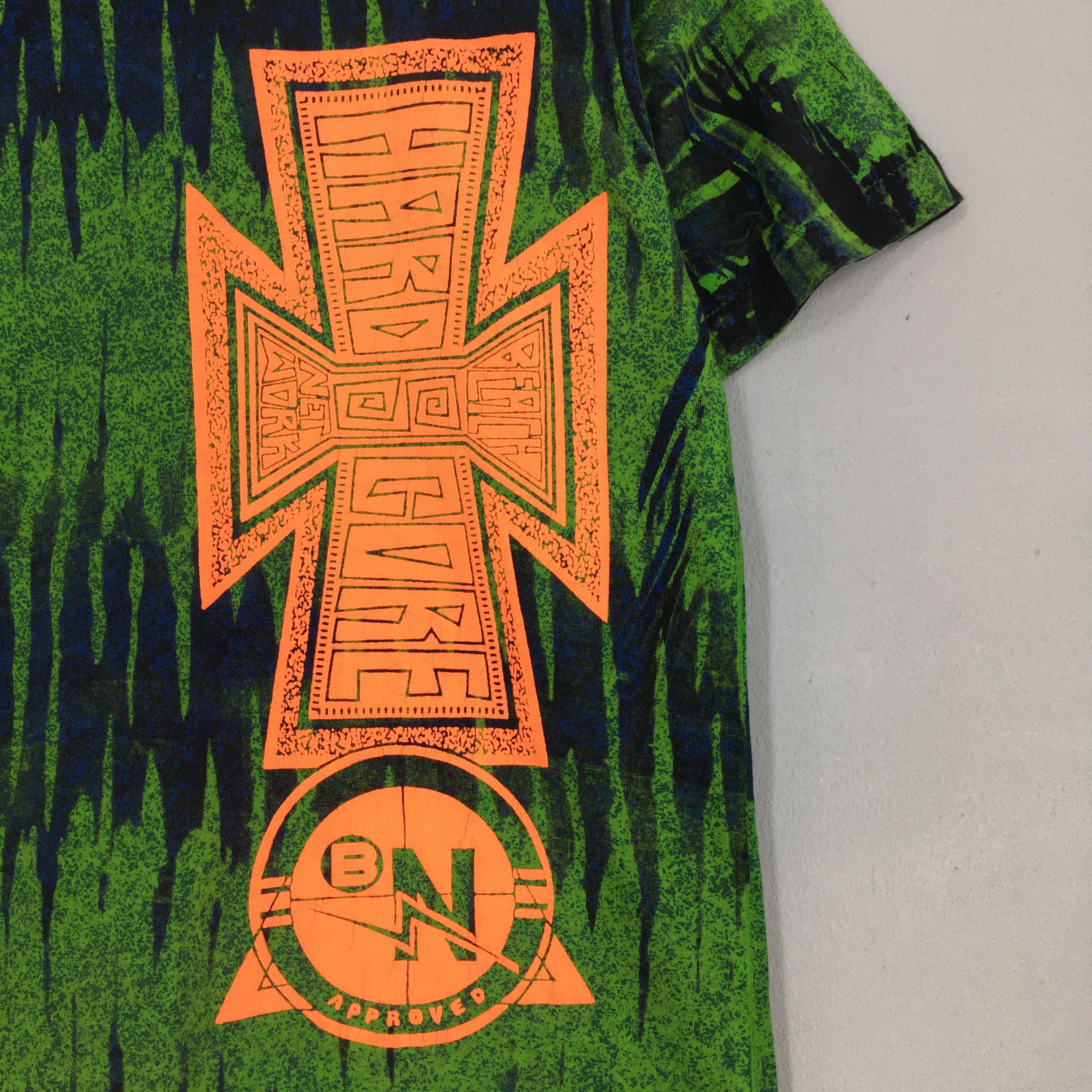 Fruit Of The Loom Vintage Hardcore Surfing Wave Surfboarding Tshirt Medium Size US M / EU 48-50 / 2 - 2 Thumbnail