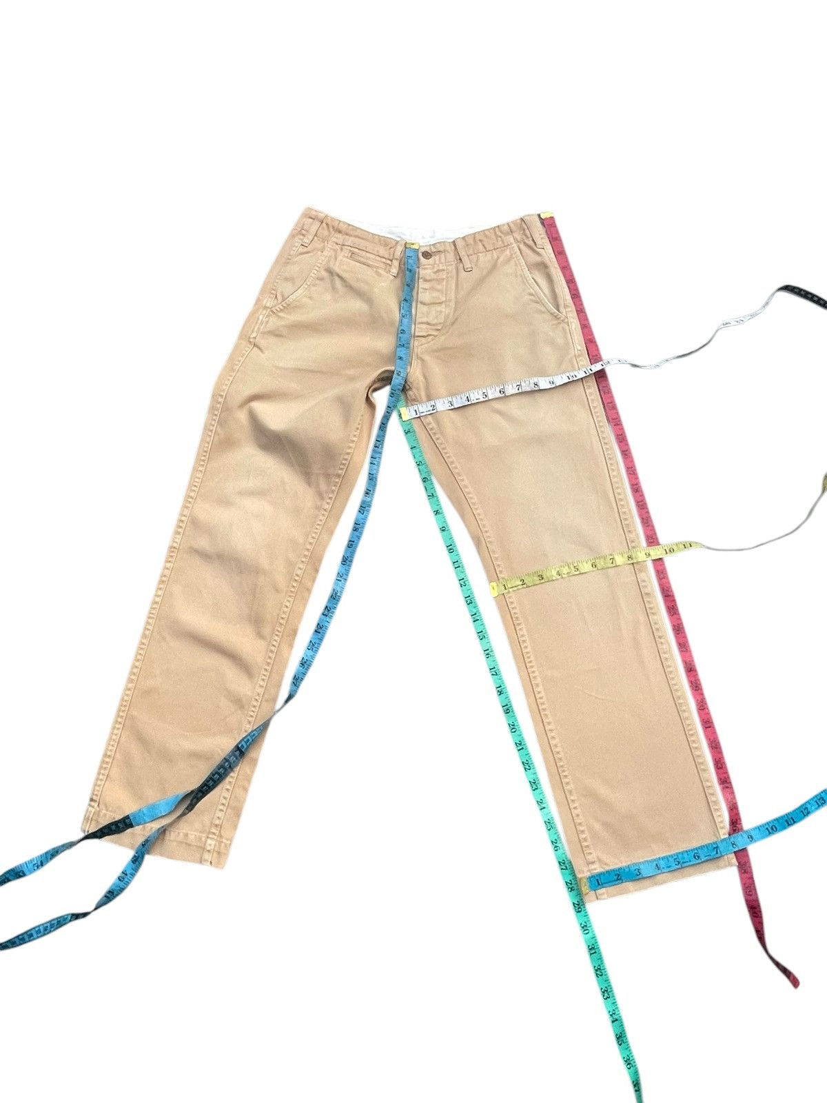Burgus Plus × Japanese Brand × Vintage Vintage Burgus Plus Chinos Size US 30 / EU 46 - 9 Thumbnail