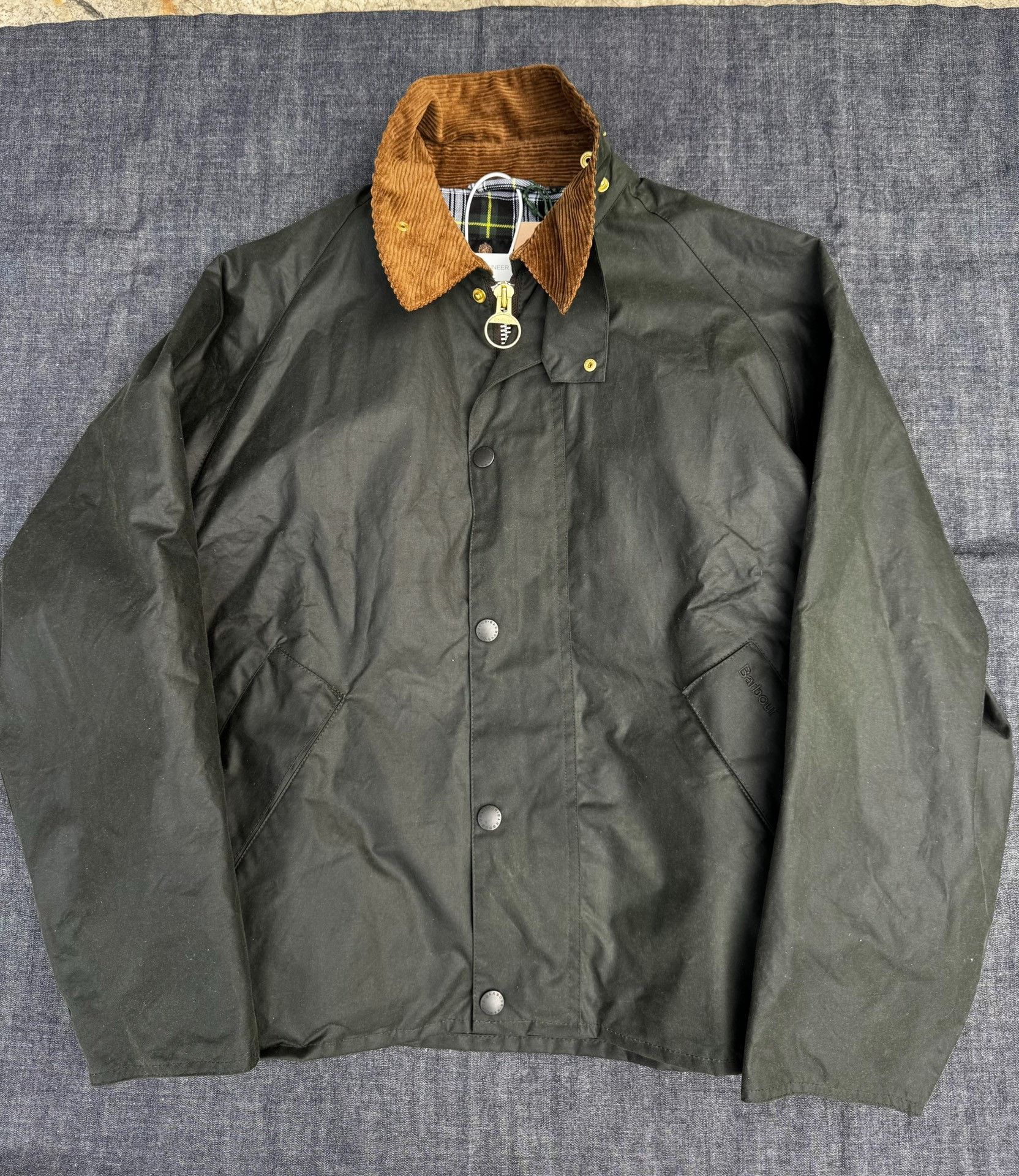 Barbour Barbour Transporter 130th Anniversary Wax Jacket Size US XXS / EU 40 - 1 Thumbnail