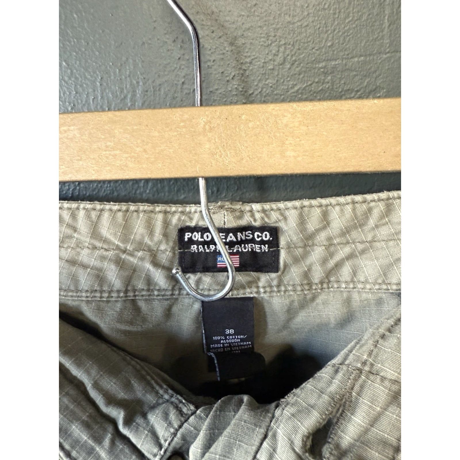 Polo Ralph Lauren Polo Ralph Lauren Jeans Co. Cargo Shorts Mens Green 38 Size Regular Size US M / EU 48-50 / 2 - 3 Thumbnail