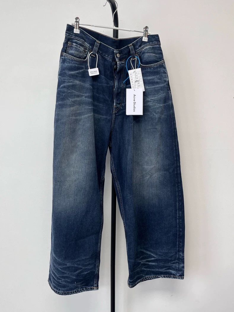 Acne Studios acne studios Slightly flared wavy jeans Size US 28 / EU 44 - 1 Thumbnail