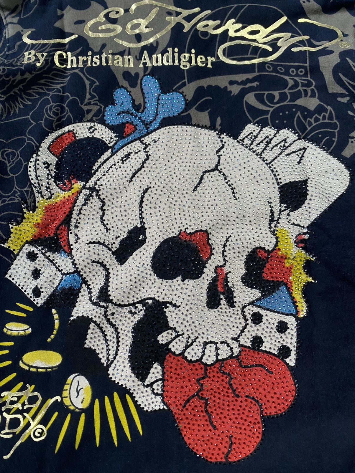Ed Hardy Y2k Ed Hardy skull ifsixwasnine style zip hoodie Size US S / EU 44-46 / 1 - 6 Thumbnail