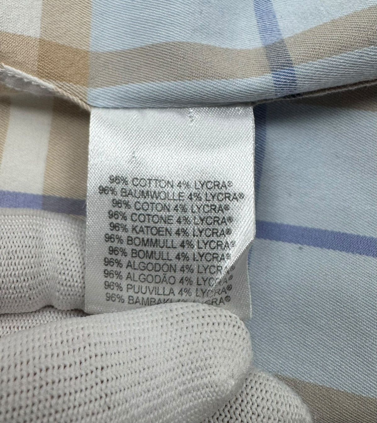 Burberry Burberry Vintage Checkered Shirt Button Up Short Sleeve Size S / US 4 / IT 40 - 11 Thumbnail