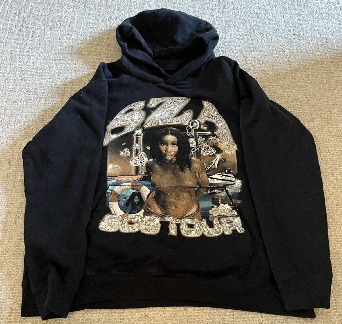 Top Dawg Entertainment SZA SOS Tour Hoodie in XXL Size US XXL / EU 58 / 5 - 1 Thumbnail