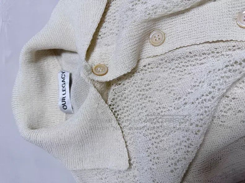 Our Legacy Our Legacy Lace woolen knitted sweater Size US S / EU 44-46 / 1 - 5 Thumbnail