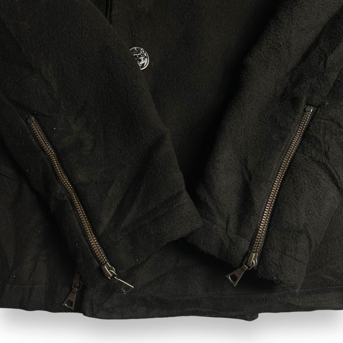 Beams Plus 🇯🇵 BEAMS PLUS WOOL PEA COAT Size US L / EU 52-54 / 3 - 7 Thumbnail