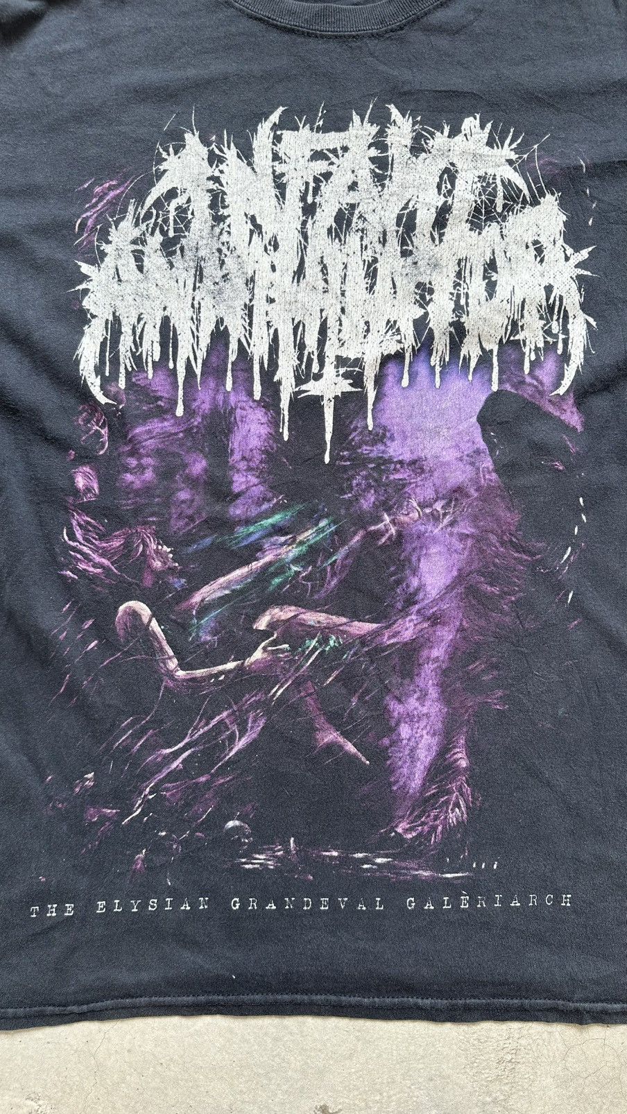 Band Tees × Vintage VINTAGE INFANT ANNHILATOR ELYSUAB GRANDEVAK GALERIACH TEE Size US L / EU 52-54 / 3 - 2 Thumbnail