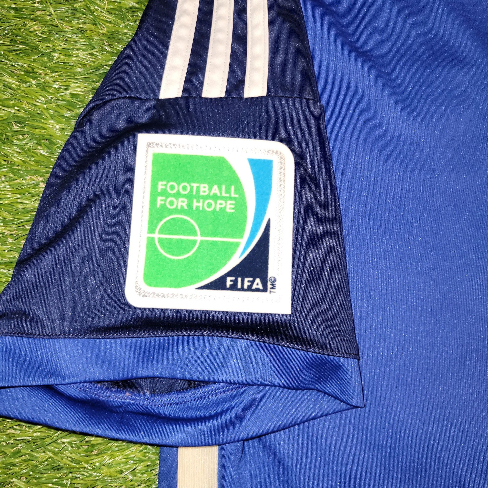 Adidas Messi Argentina 2014 WORLD CUP FINAL Away Soccer Jersey M Size US M / EU 48-50 / 2 - 6 Thumbnail