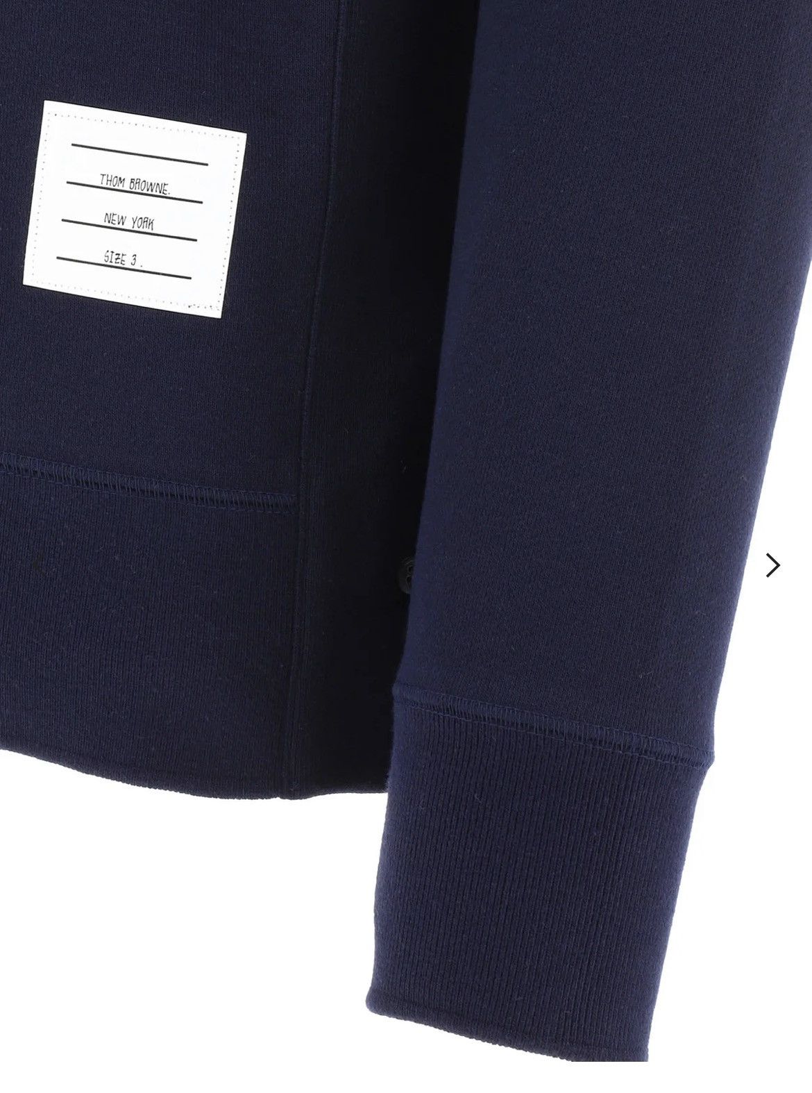 Thom Browne Thom Browne Classic Loopback 4-Bar Sweatshirt Size US M / EU 48-50 / 2 - 3 Thumbnail