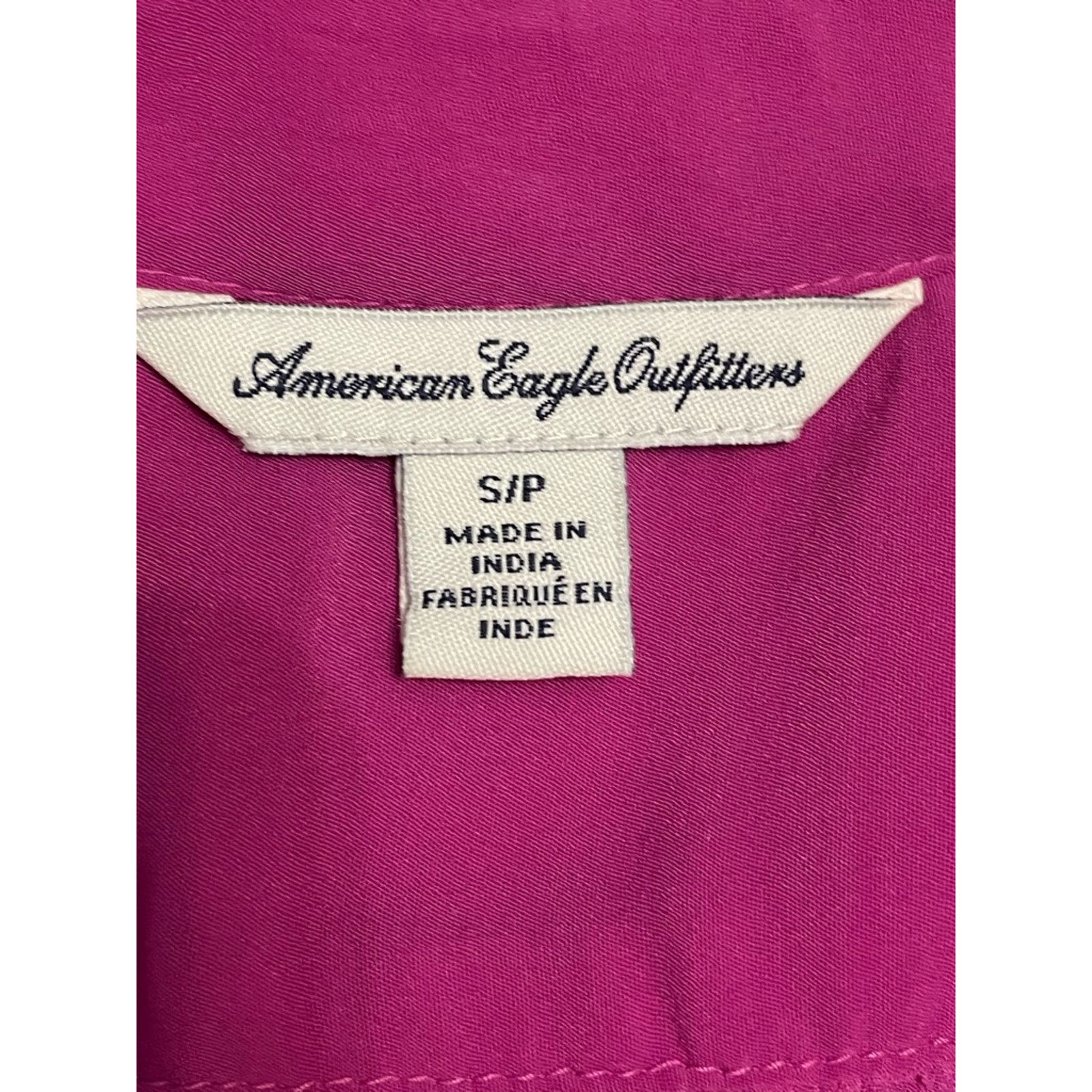 American Eagle Outfitters American Eagle Outfitters Sheer Shirt Sleeveless Pink S Size S / US 4 / IT 40 - 7 Thumbnail