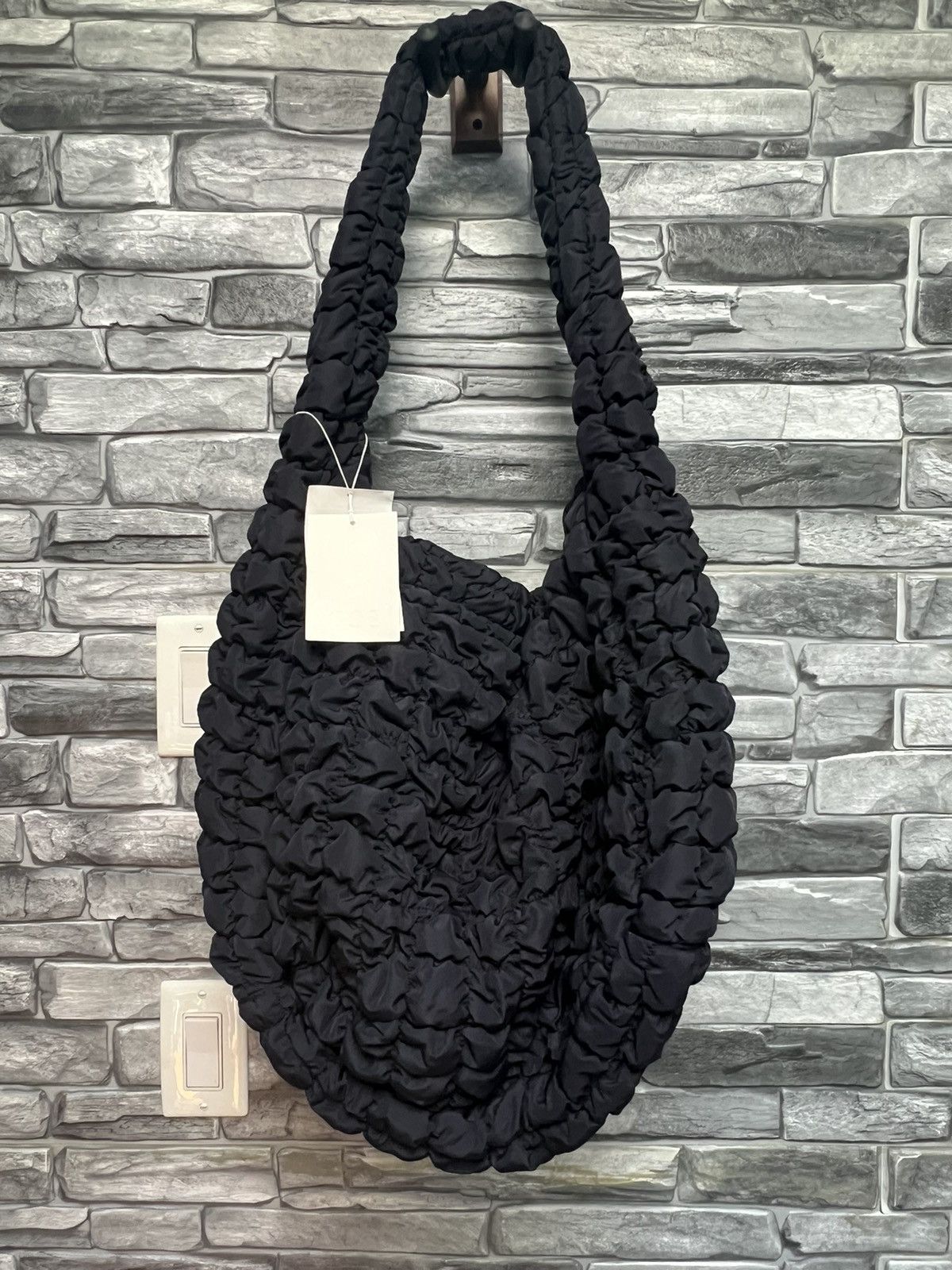 image of Oversized Cos Bag in Navy, Women's