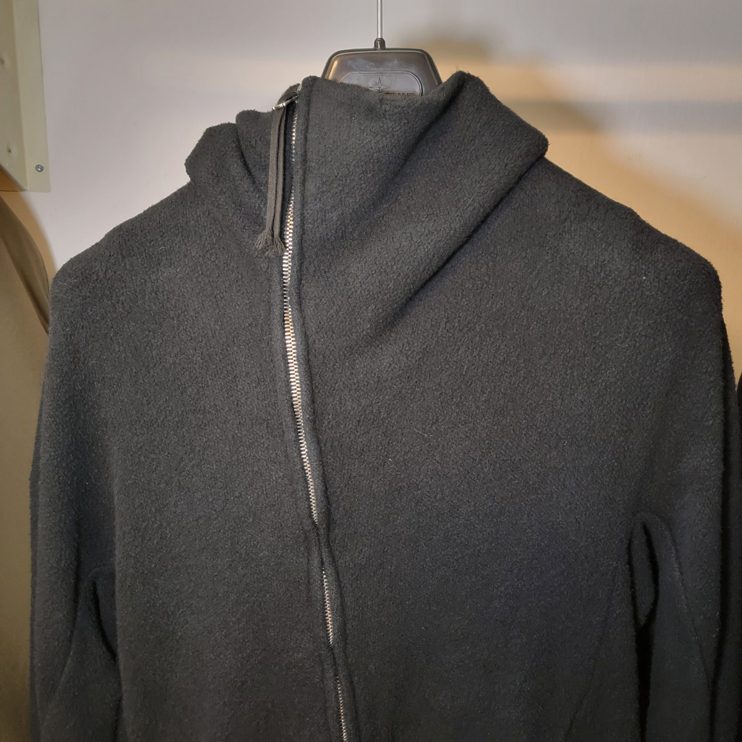 Boris Bidjan Saberi FWT00001 ninja zipper 2 hoodie object felted Size US L / EU 52-54 / 3 - 3 Thumbnail