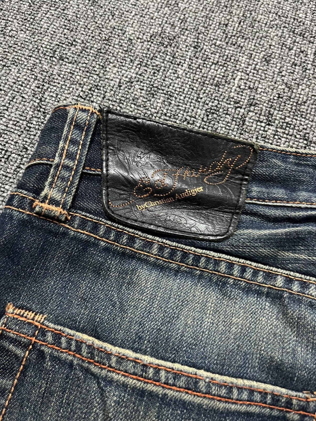 Ed Hardy vintage ed hardy by christian audigier washed jeans Size US 34 / EU 50 - 13 Thumbnail
