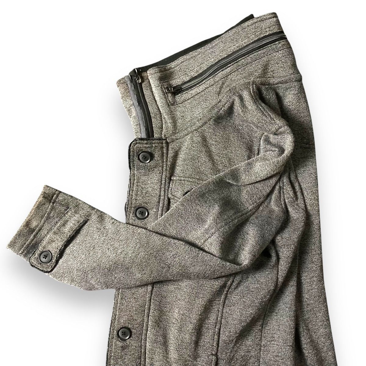 Le Grande Bleu (L.G.B.) 🇯🇵 LOUIS CHAVLON BUTTON UP ZIPPER JACKET Size US L / EU 52-54 / 3 - 7 Thumbnail