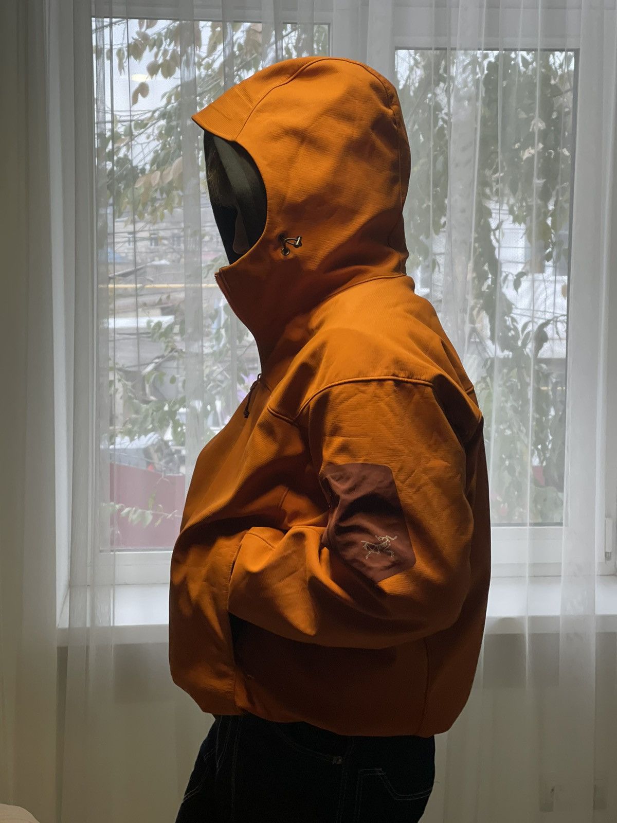 Pre-owned Arc'teryx Softshell Waterproff Light Gorpcore Jacket In Orange
