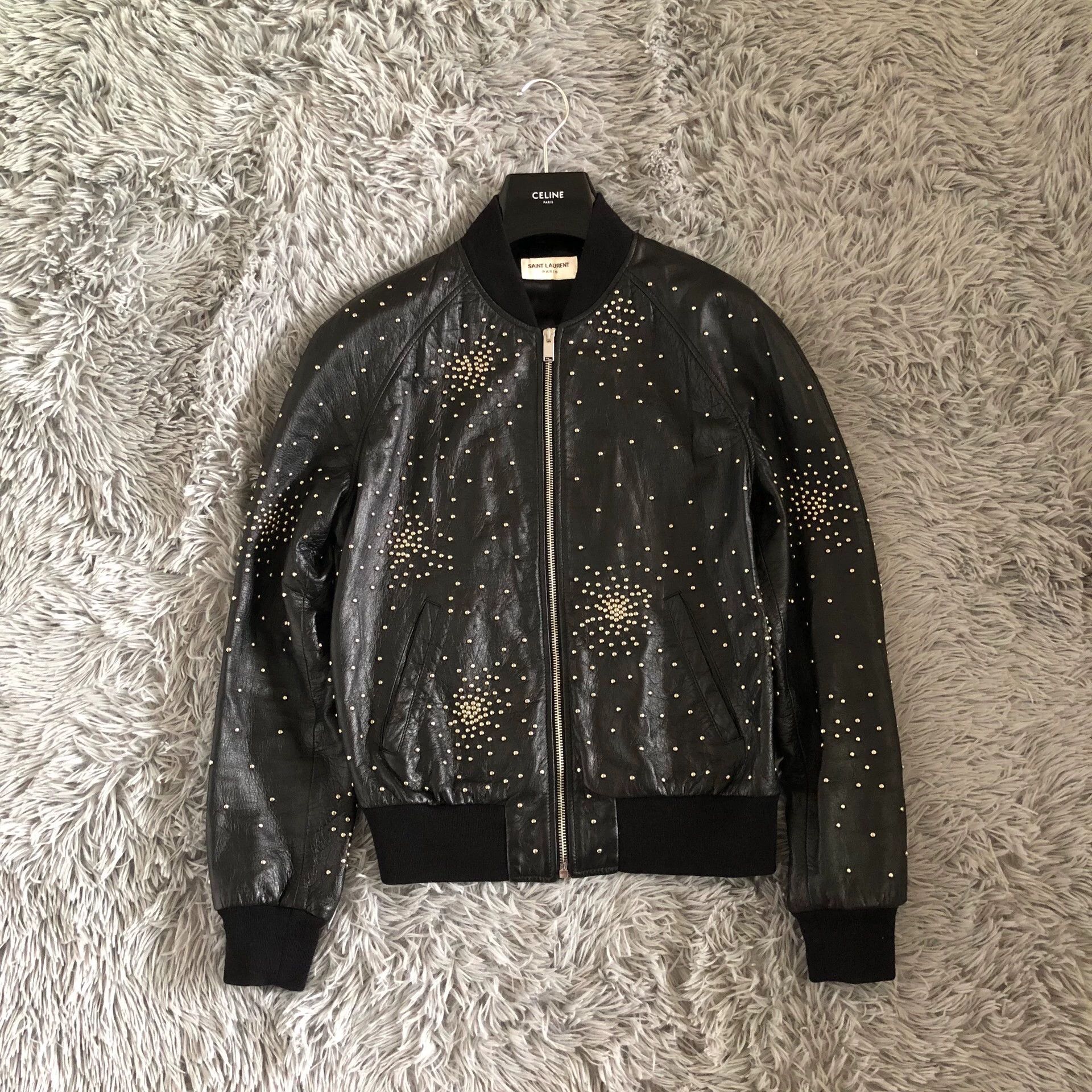 Saint Laurent Paris Saint Laurent Paris 16fw rivet fireworks