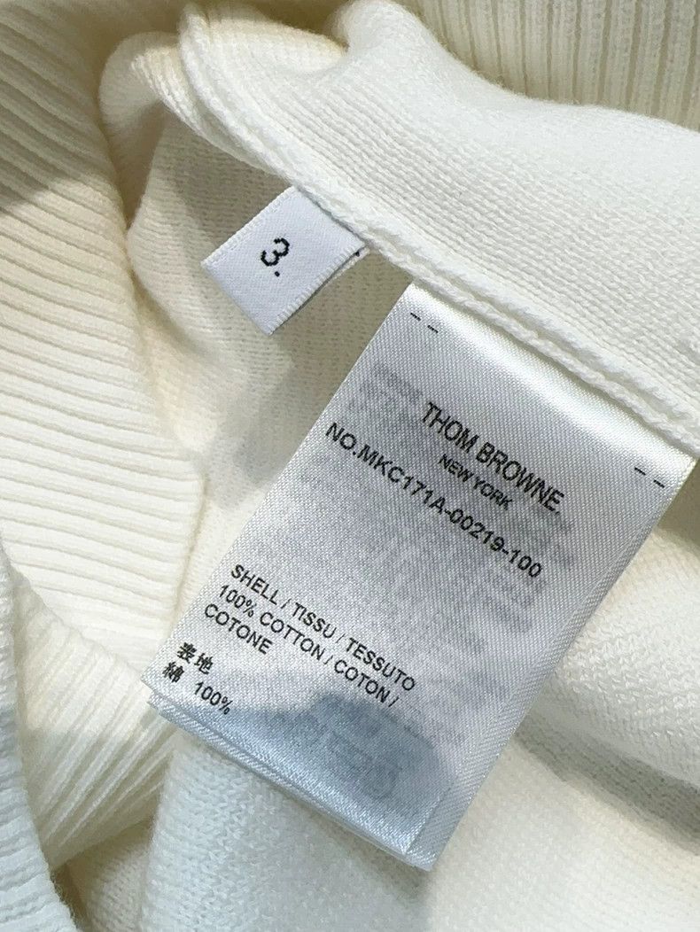 Thom Browne Thom Browne Long sleeve knit sweater cardigan Size US L / EU 52-54 / 3 - 6 Thumbnail