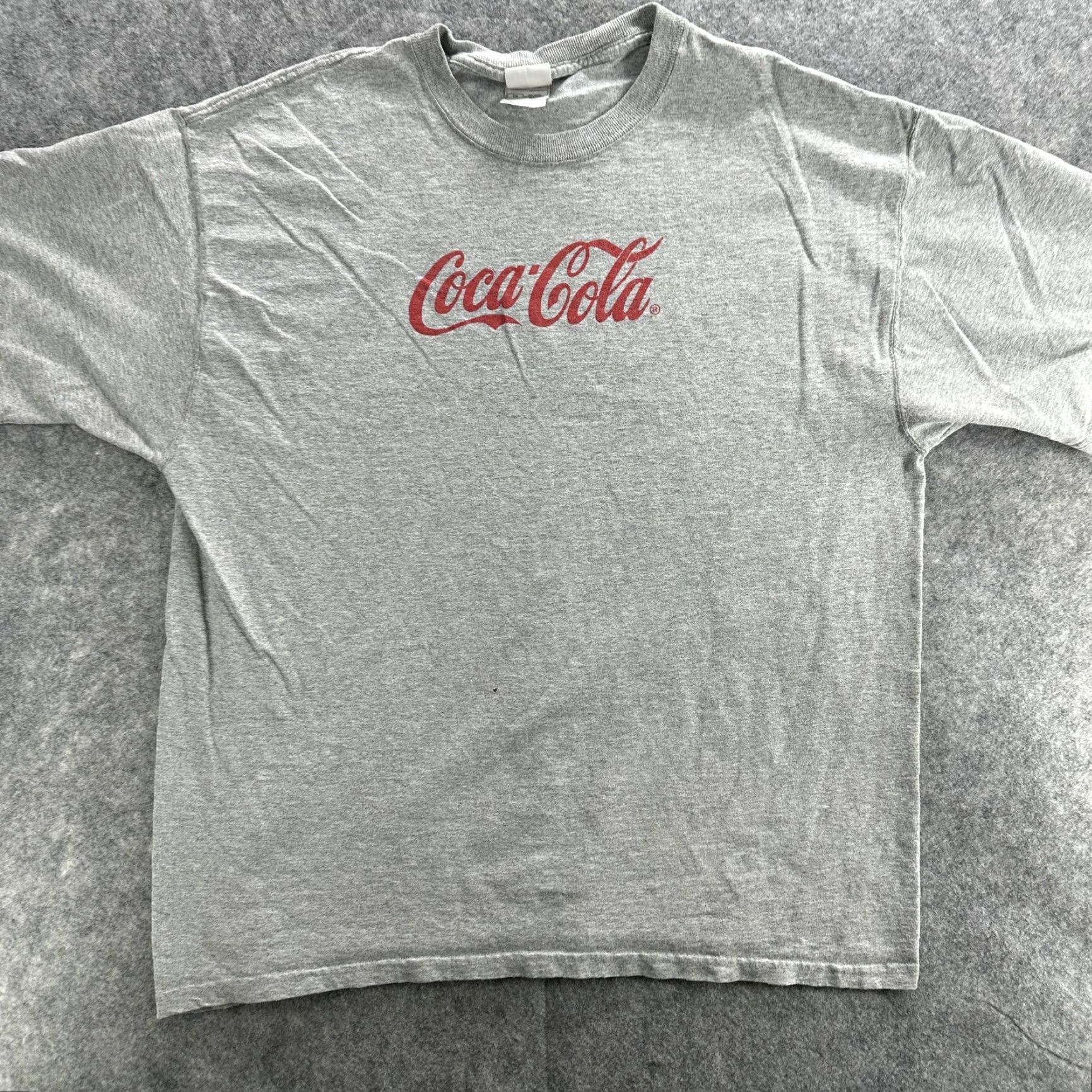 Fruit Of The Loom VINTAGE Coca-Cola Shirt Mens XL Fruit of the Loom Lofteez Tee Soft Logo Graphic 90s Style Size US XL / EU 56 / 4 - 2 Thumbnail