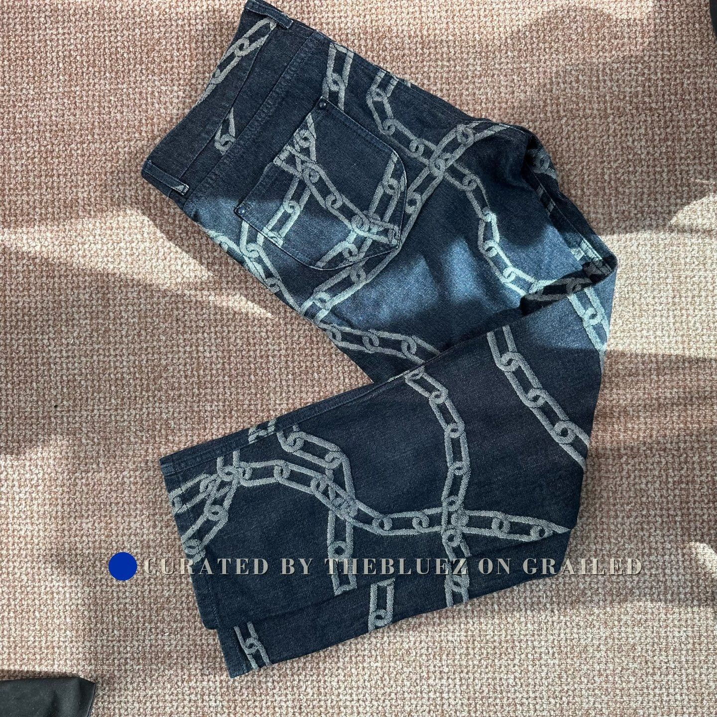 Louis Vuitton × Virgil Abloh Tourist VS Purist Tuffetage Denim