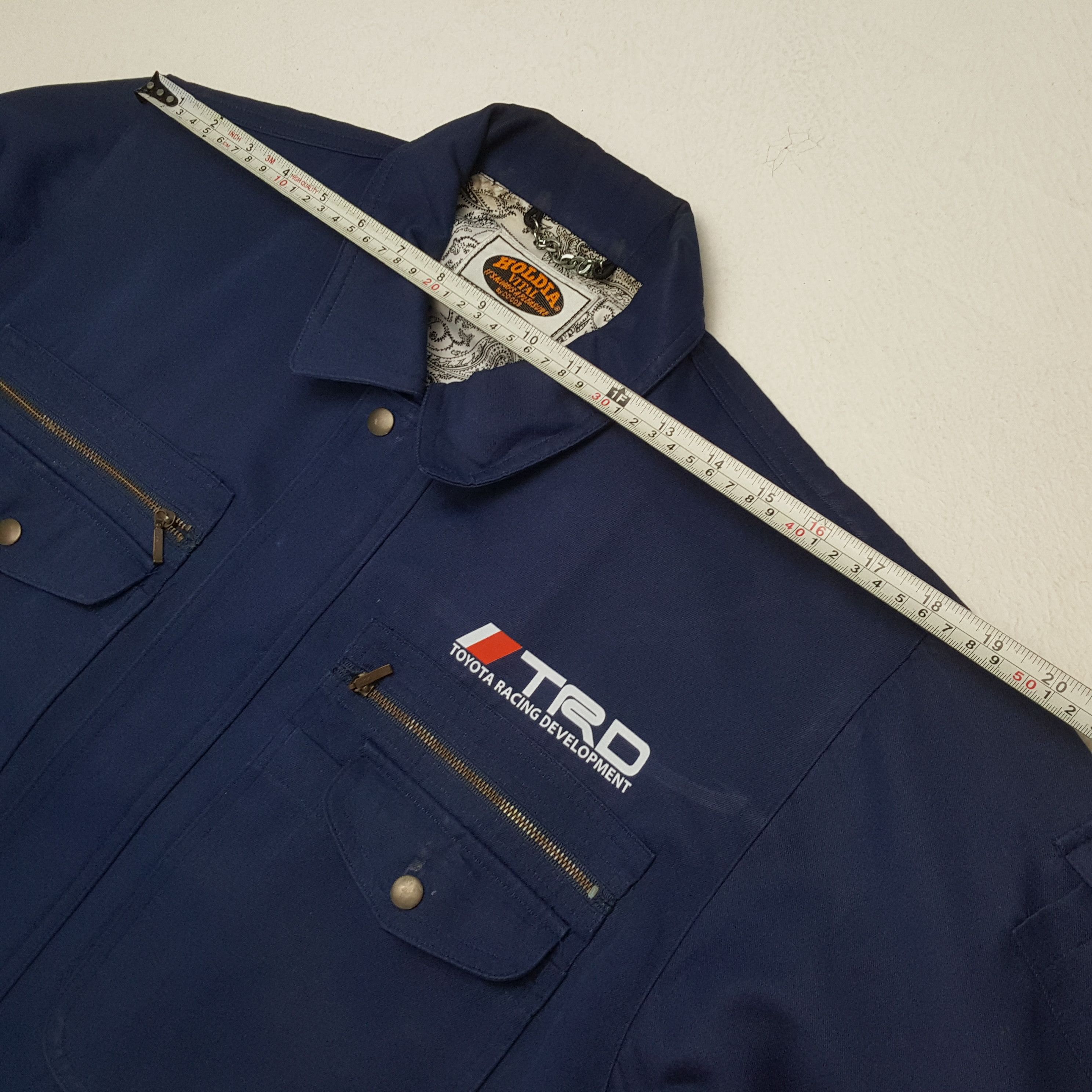 Japanese Brand × Vintage TRD YOYOTA RACING Development Motorsports Custom Jacket Size US L / EU 52-54 / 3 - 6 Thumbnail