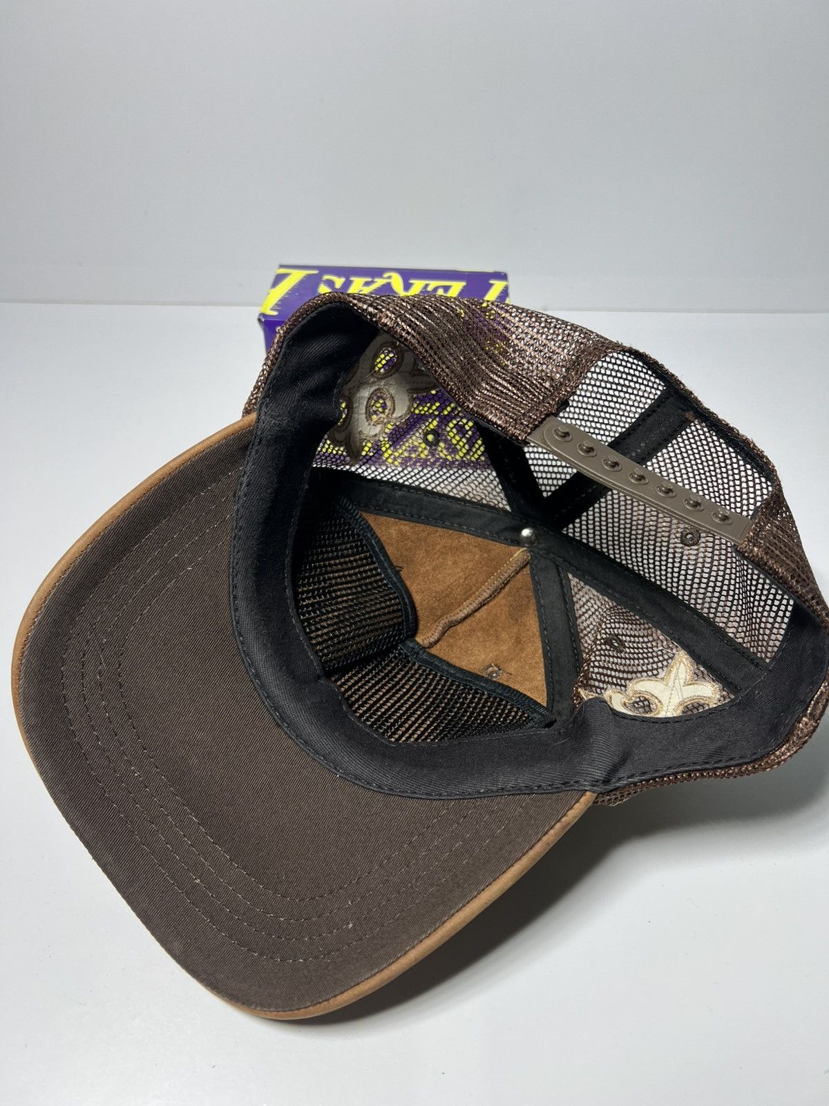 Jaded by Knight Jaded by knight hat leather Size ONE SIZE - 3 Thumbnail