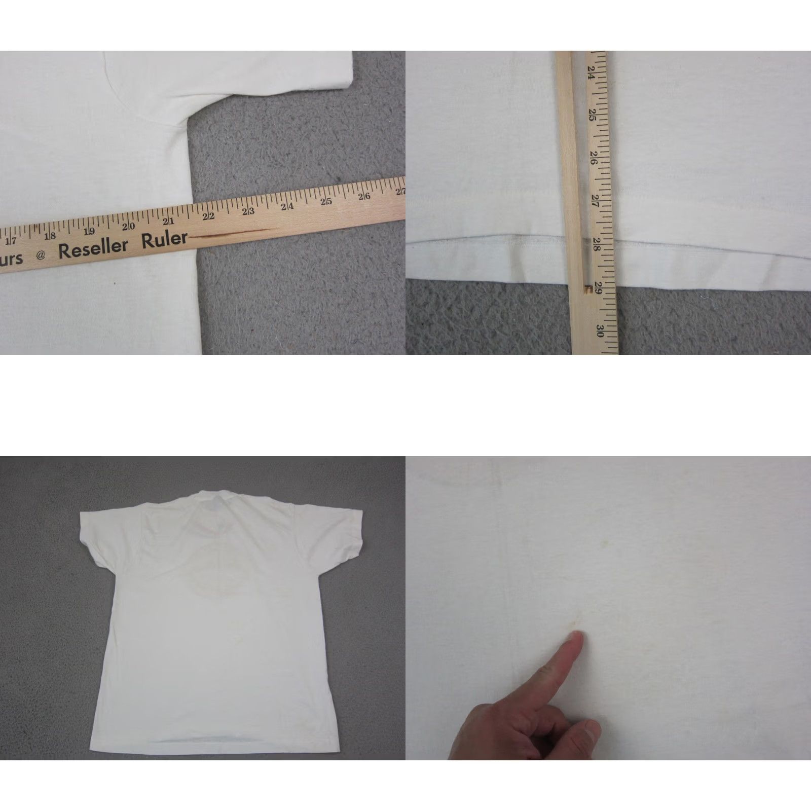 Vintage VINTAGE Quad-City Times Bix 7 Shirt Mens Extra Large XL White USA 90s Size US XL / EU 56 / 4 - 8 Thumbnail