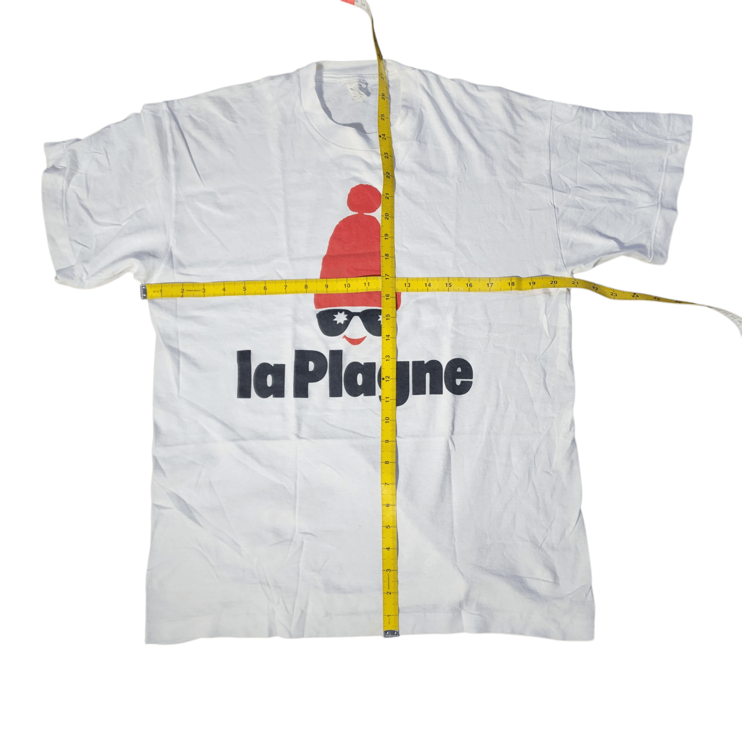 Vintage Rare Vintage 90s La Plagne 🎿 Ski Resort tees Shirt FoTL tee Size US L / EU 52-54 / 3 - 5 Thumbnail