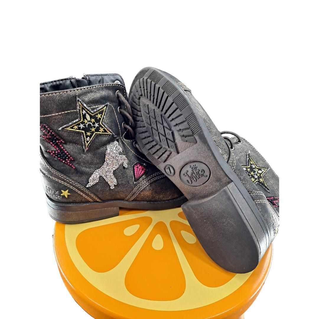 Other Justice Girls Zip Up Boots Size 7 Size ONE SIZE - 5 Thumbnail