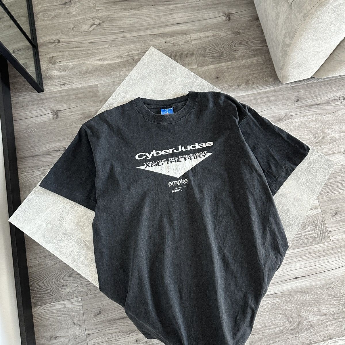 The Game Vintage 90s Distressed Cyber Judas Promo tee Grail rare y2k Size US XL / EU 56 / 4 - 3 Thumbnail