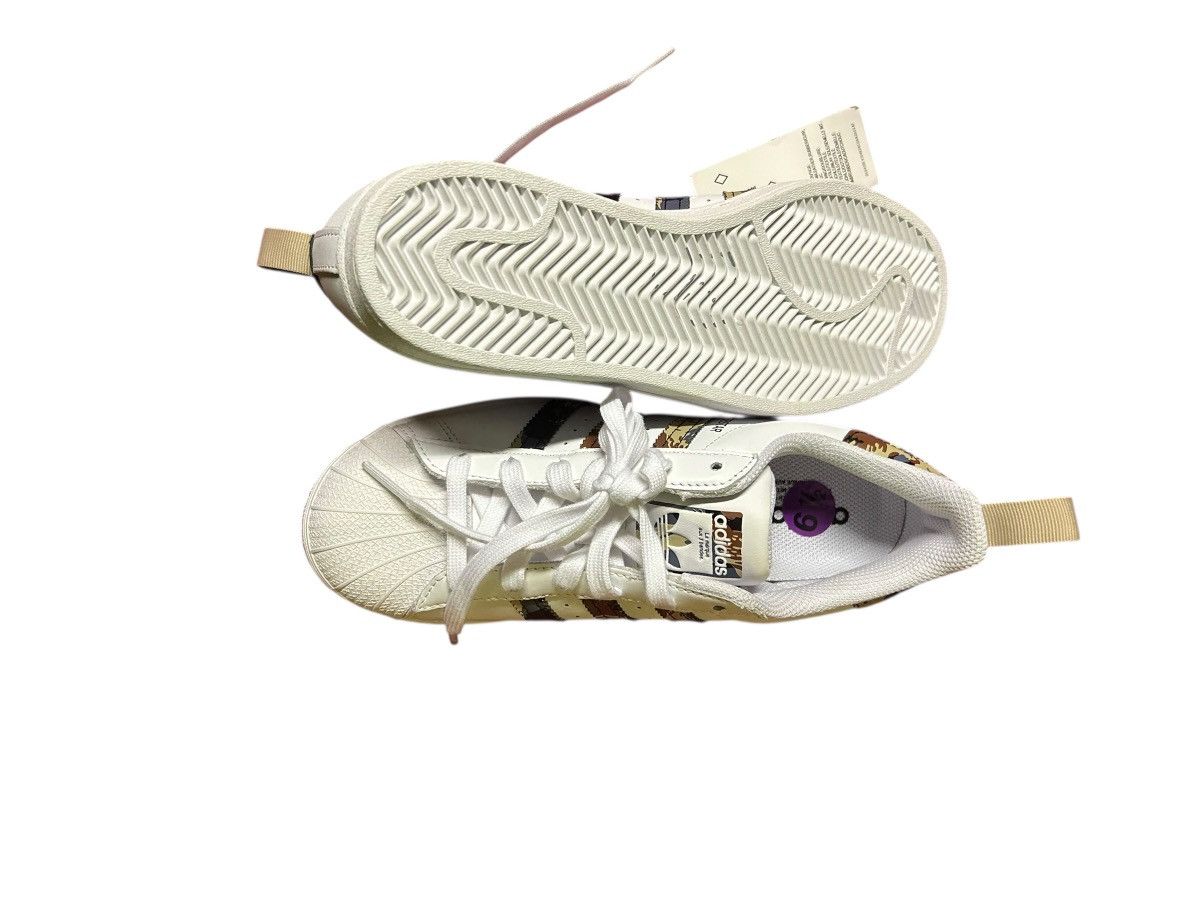 Adidas adidas Superstar "White Savanna Camo size 6.5 Size US 6.5 / EU 39-40 - 5 Thumbnail