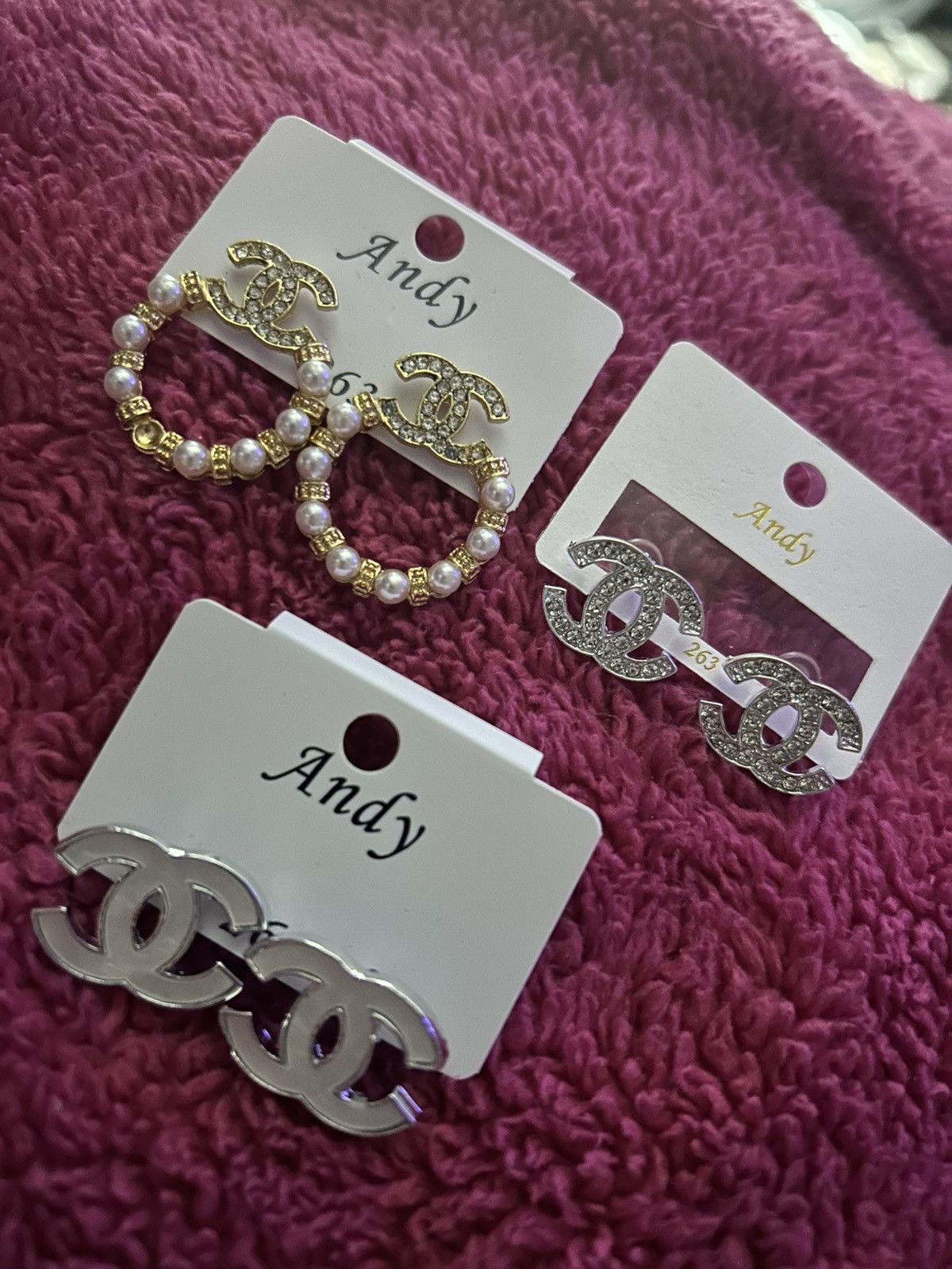 Other Chanel inspired earrings Size ONE SIZE - 1 Thumbnail