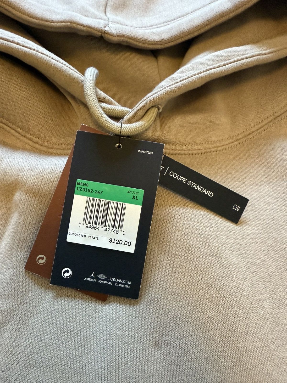 Jordan Brand × Travis Scott Travis Scott Cactus Jack X Jordan Pullover Hoodie Size US XL / EU 56 / 4 - 4 Thumbnail