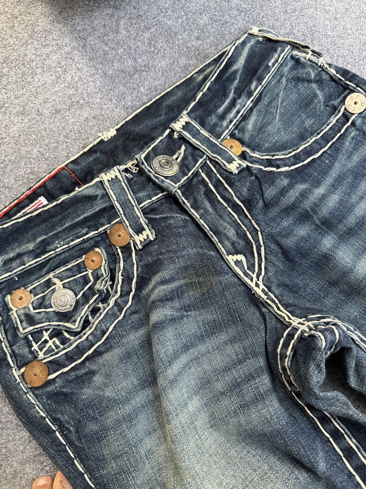 True Religion Vintage Y2k True Religion Jeans Size US 32 / EU 48 - 10 Thumbnail
