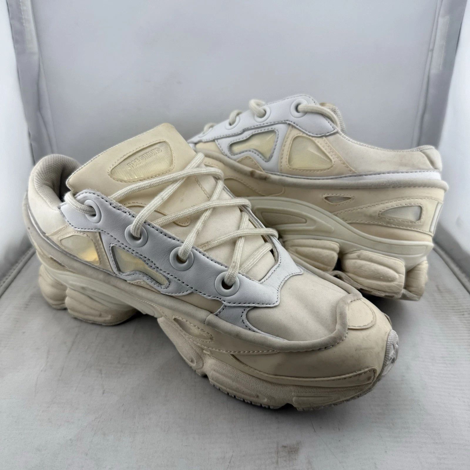 Adidas × Raf Simons Adidas x Raf Simons Ozweego Bunny 7.5 White Size US 7.5 / EU 40-41 - 1 Thumbnail