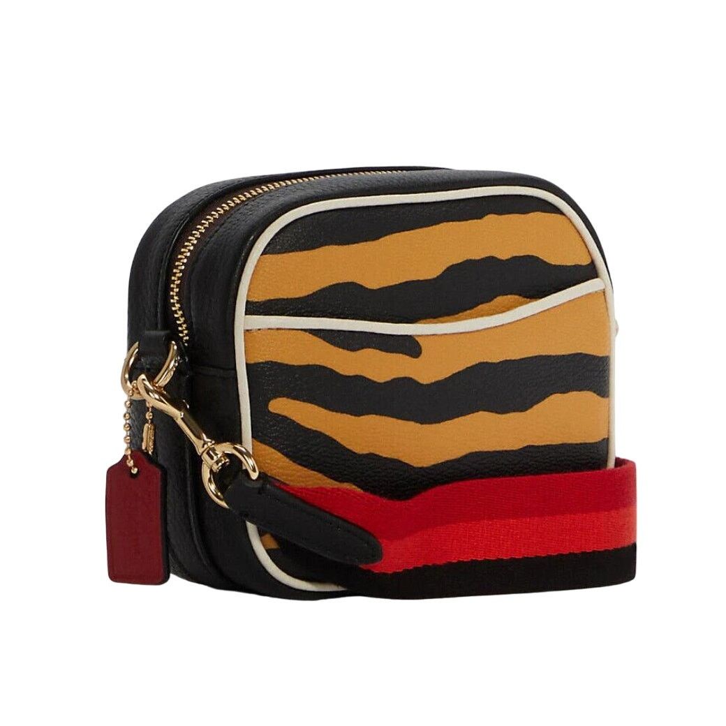 Coach Coach Mini Dempsey Camera Bag With Tiger Print Size ONE SIZE - 2 Thumbnail