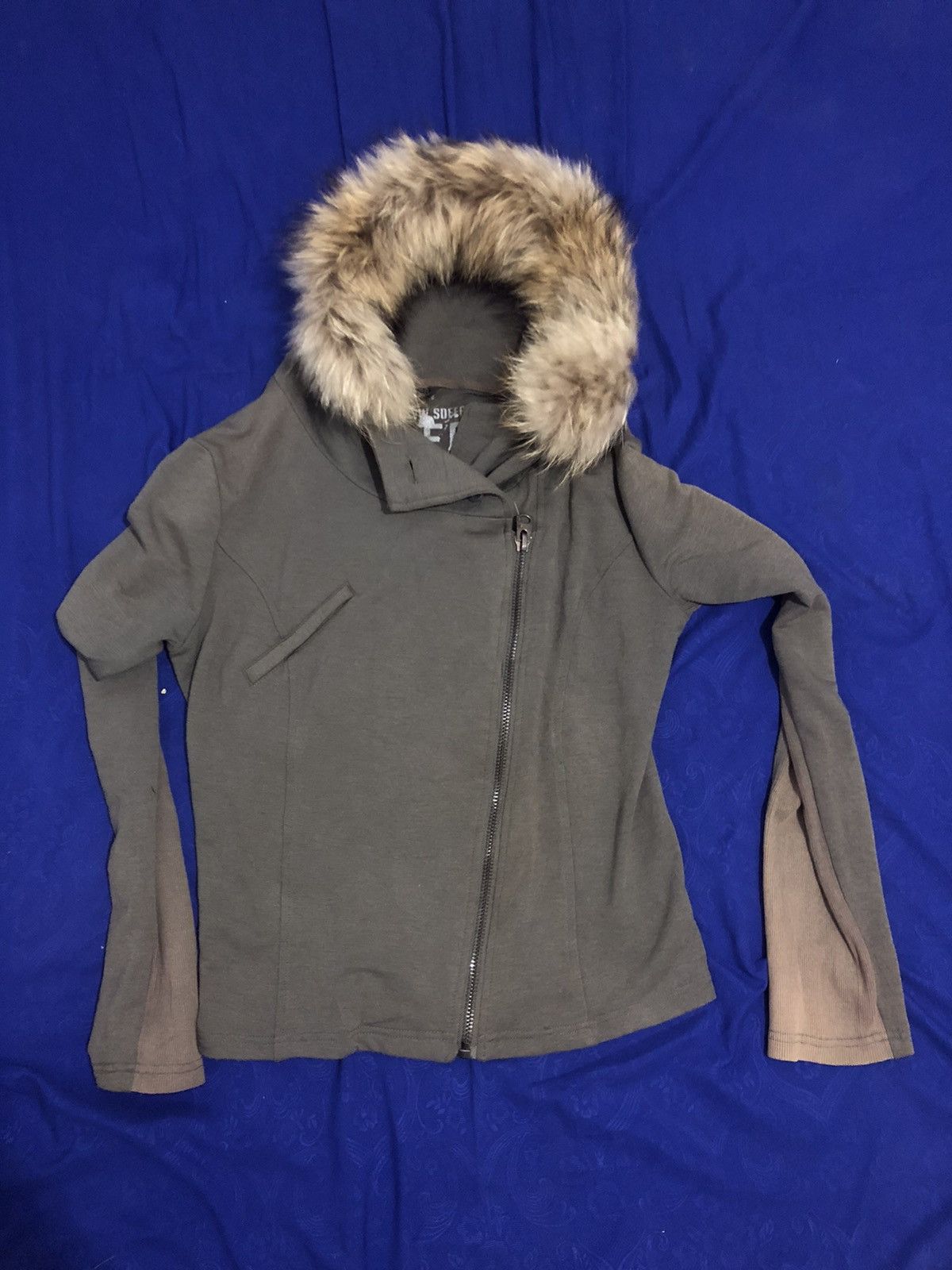 Japanese Brand S.Deer faux fur hoodie le grande bleu style Size L / US 10 / IT 46 - 1 Thumbnail