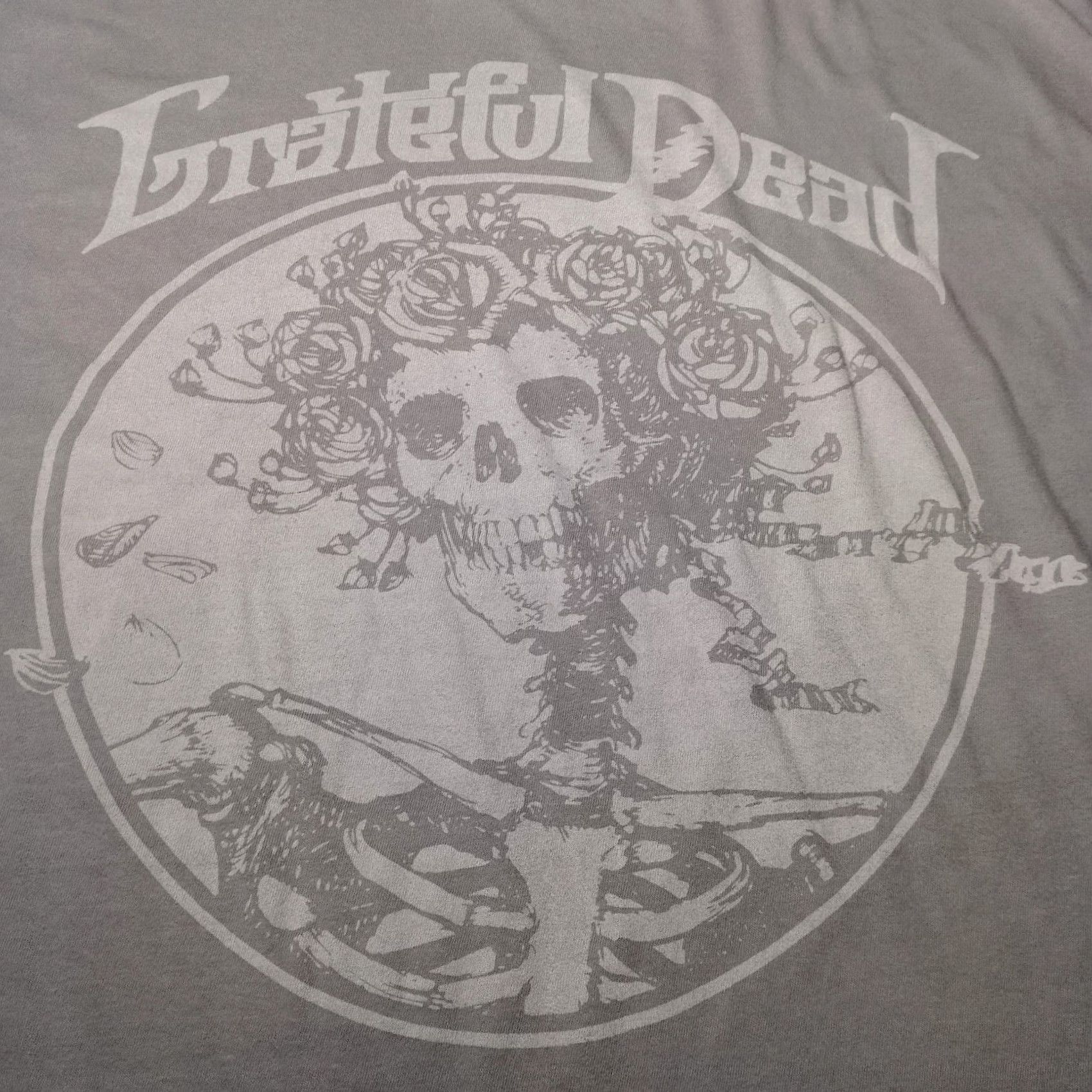 Vintage Grateful Dead Shirt Medium American Eagle Gray Bertha Skull Roses Rock Band Mens T-Shirt Short Sleeve Crew Neck Graphic - Size US M / EU 48-50 / 2 - 2 Thumbnail