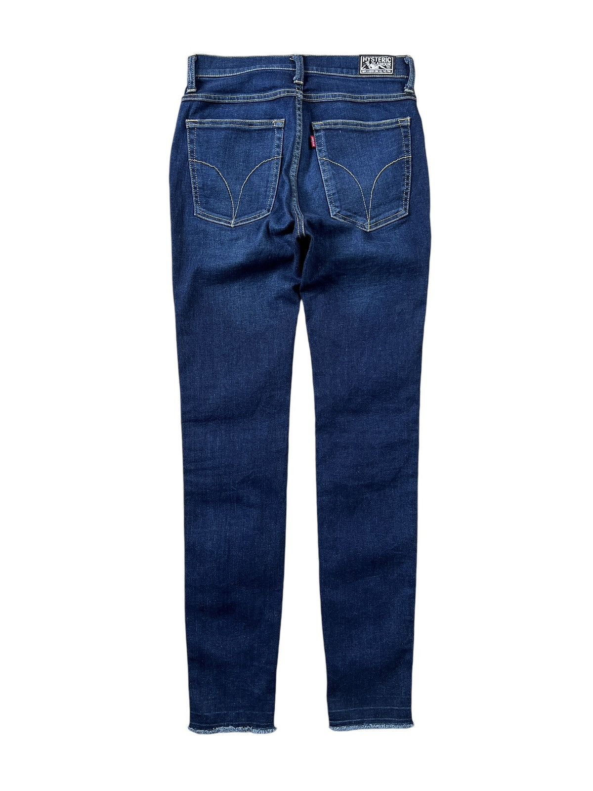 Hysteric Glamour Hysteric Glamour Side Tape Distressed Skinny Jeans Size 27" / US 4 / IT 40 - 2 Thumbnail