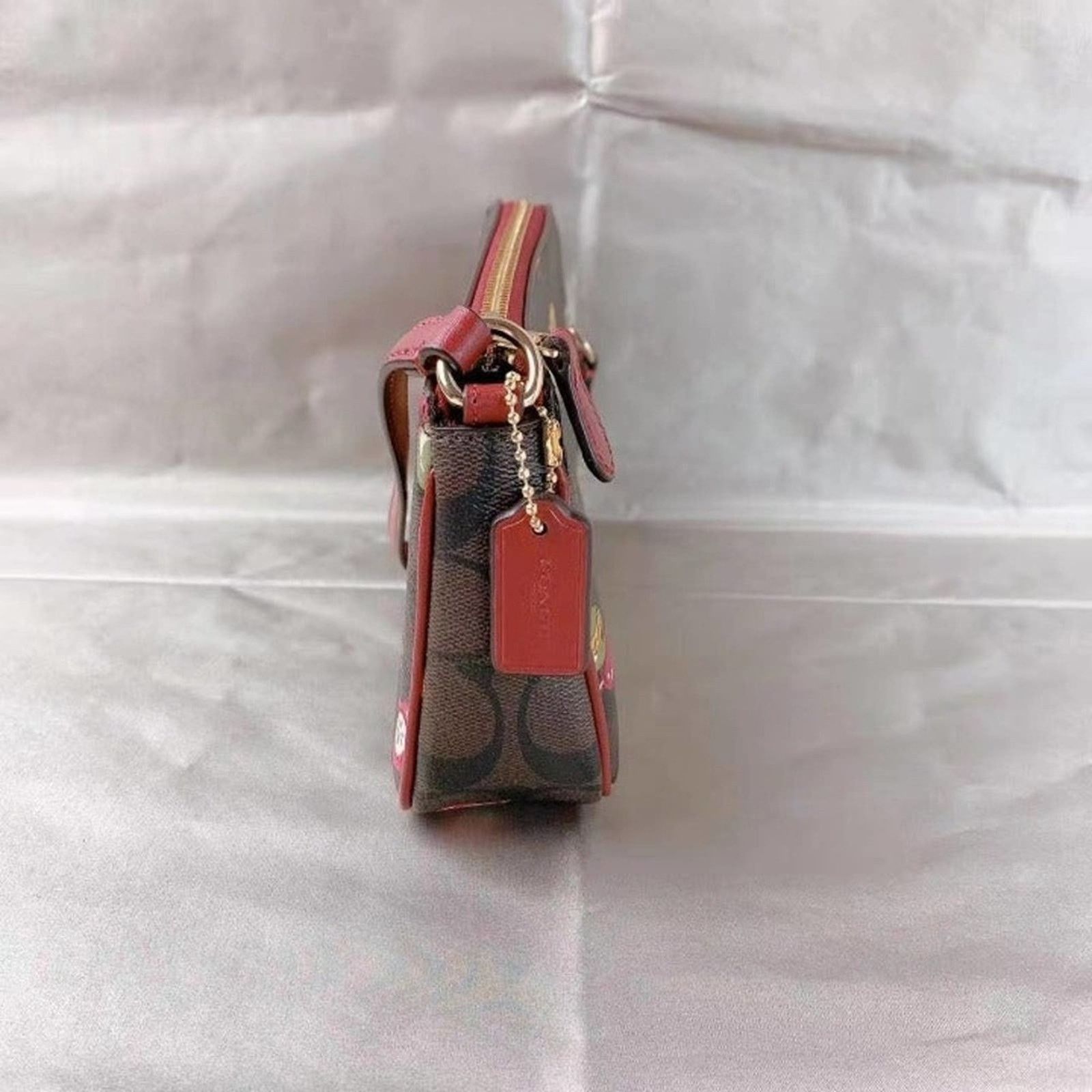 Coach Coach C7403 Nolita 19 Sig Ornament Print Brown Black Multi Size ONE SIZE - 2 Thumbnail