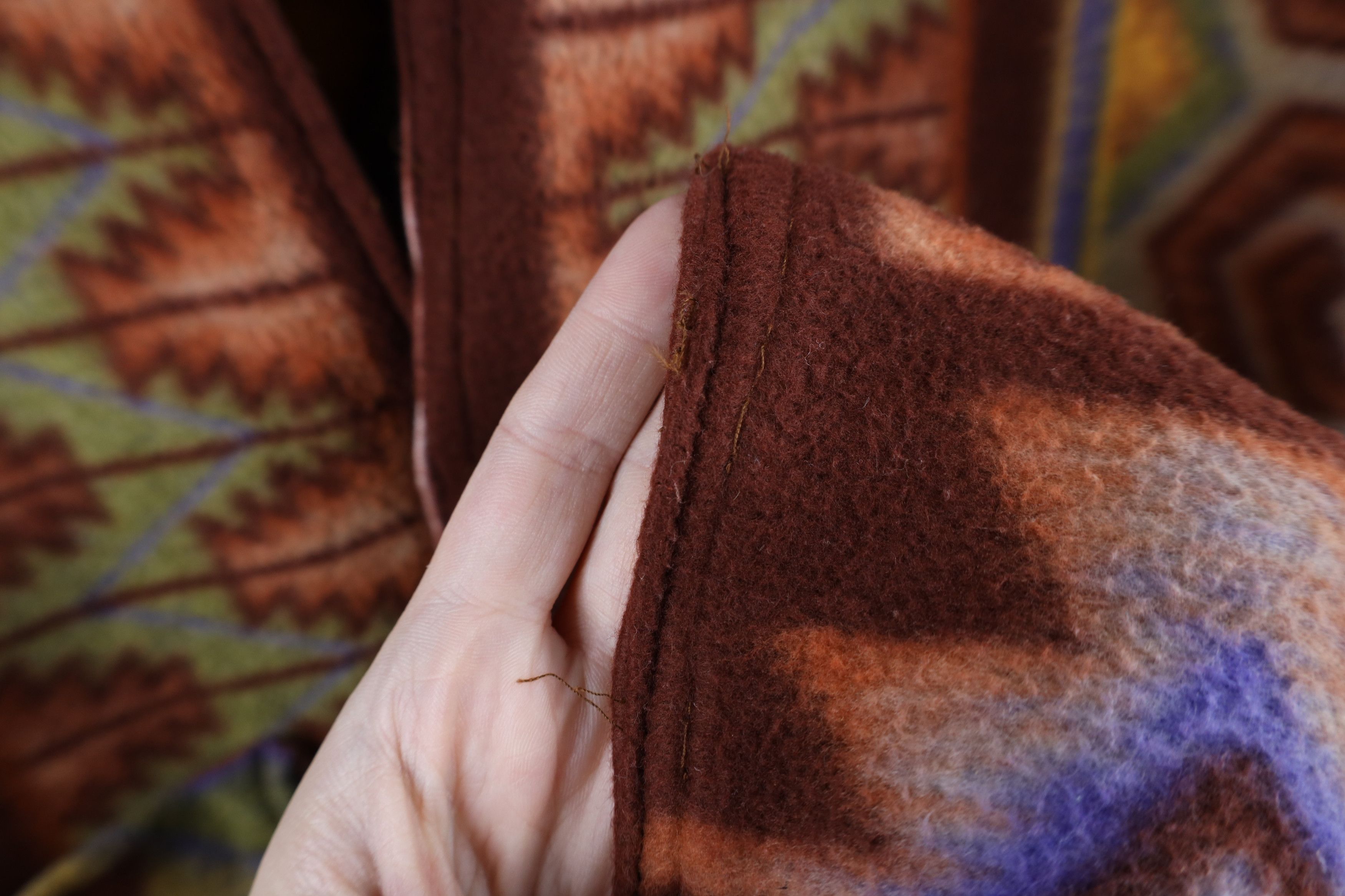 Vintage Vintage 90s Streetwear Southwestern Hooded Cardigan Vest Size XXL / US 16-18 / IT 52-54 - 6 Thumbnail