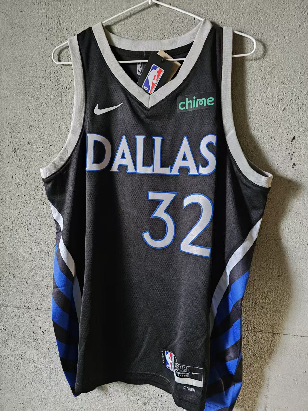 NBA #32 Cooper Flagg Jersey Dallas Mavericks City Edition Size US XXL / EU 58 / 5 - 1 Thumbnail
