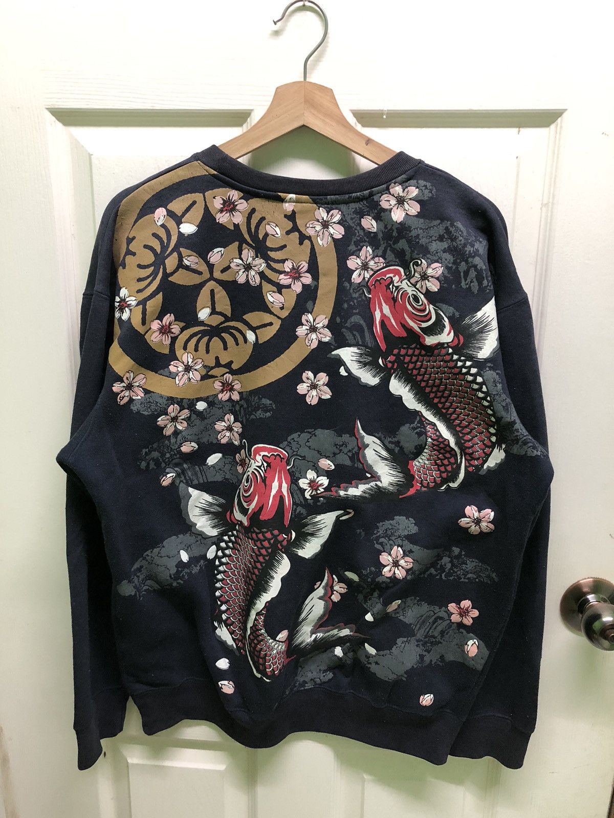Bullet Noise Vintage Koi Fish Design Bullet Noise Sweatshirt Size US L / EU 52-54 / 3 - 1 Thumbnail