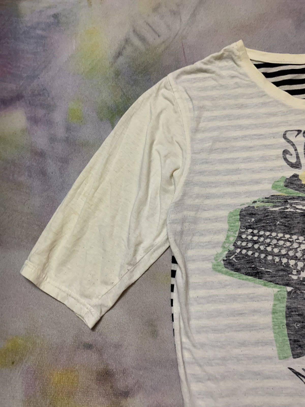 Hysteric Glamour × Japanese Brand × Tornado Mart Japanese Brand Guns Typewriter Tee Size US S / EU 44-46 / 1 - 5 Thumbnail