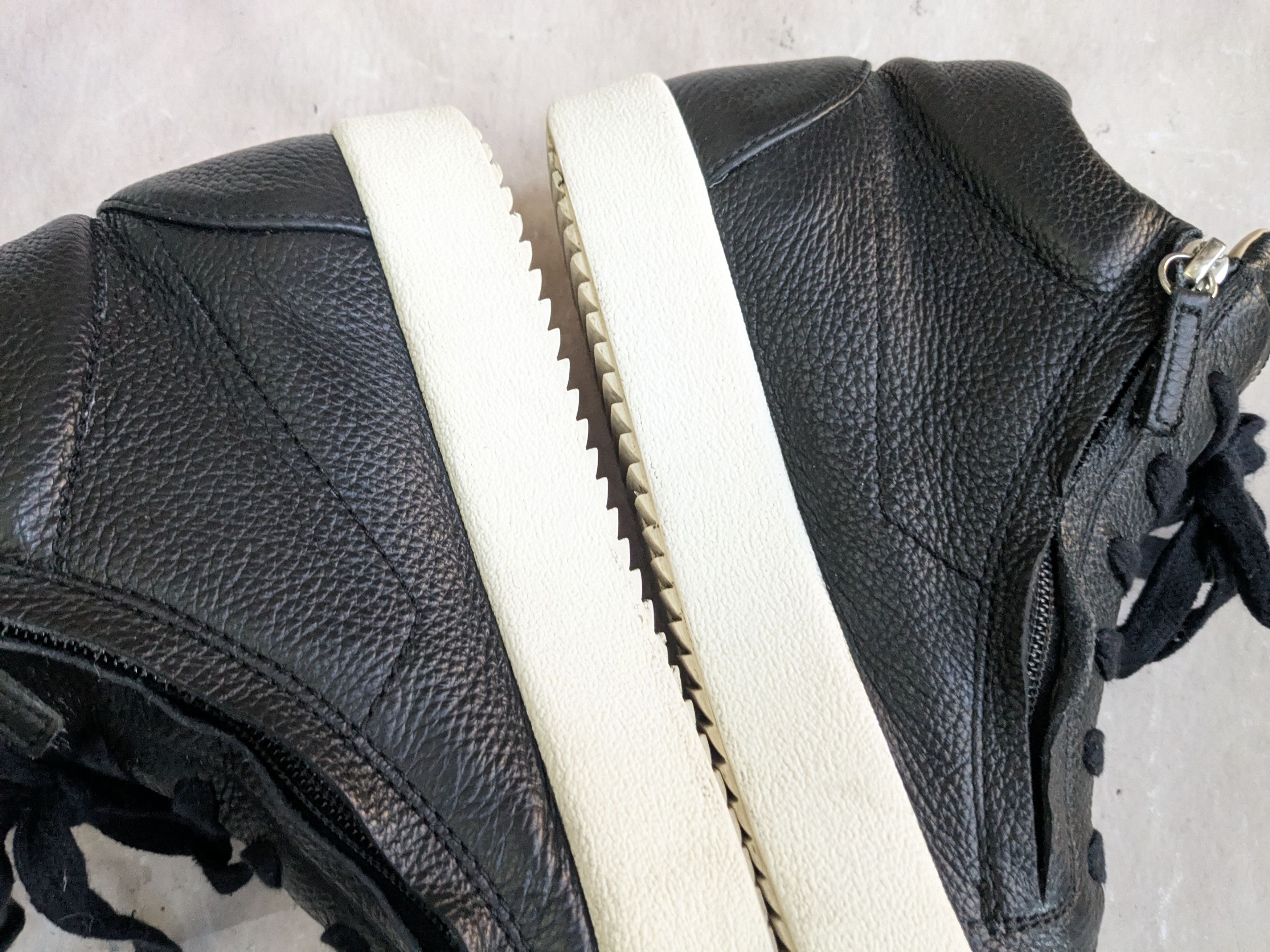 Giuseppe Zanotti Giuseppe Zanotti High Tops Black White 9 42 Leather Size US 9 / EU 42 - 8 Thumbnail