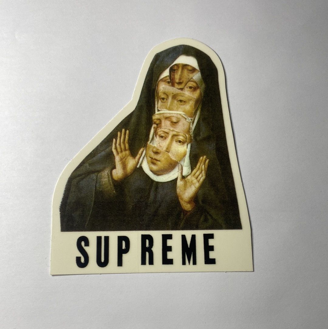 Supreme Nun Sticker | Grailed