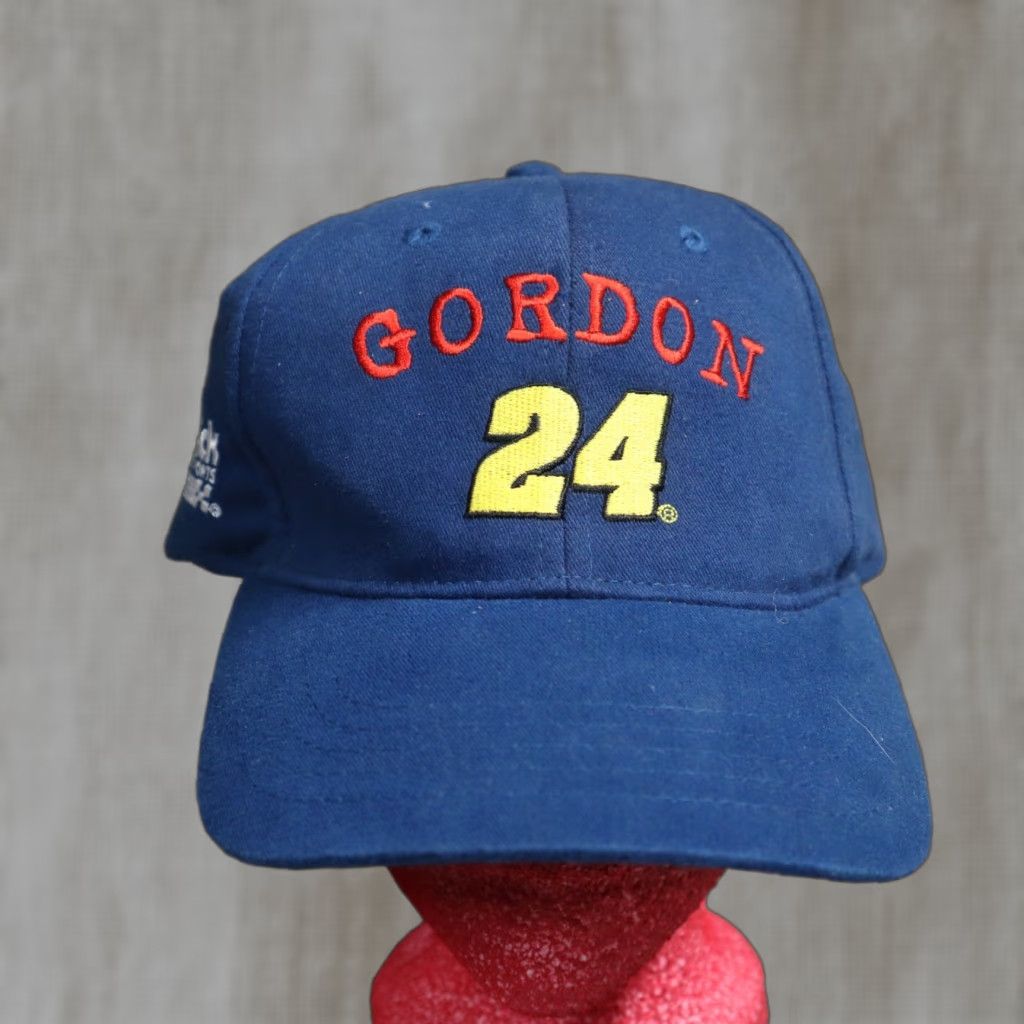 NASCAR Competitors View Baseball Cap Blue Adult Adjustable Hat Cap Size ONE SIZE - 1 Thumbnail