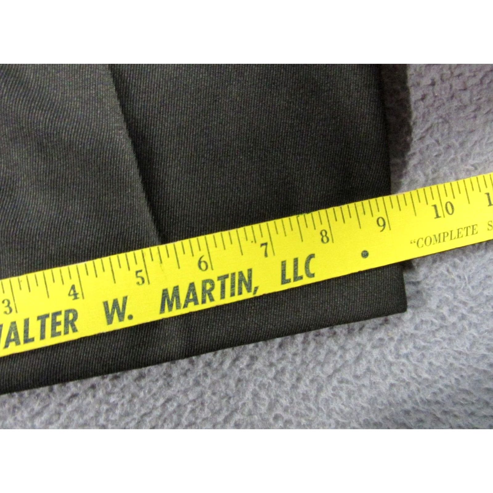 Vintage Andrisen Morton Pants Mens 36 Gray Wool Dress Classic Made In Italy Size US 36 / EU 52 - 5 Thumbnail