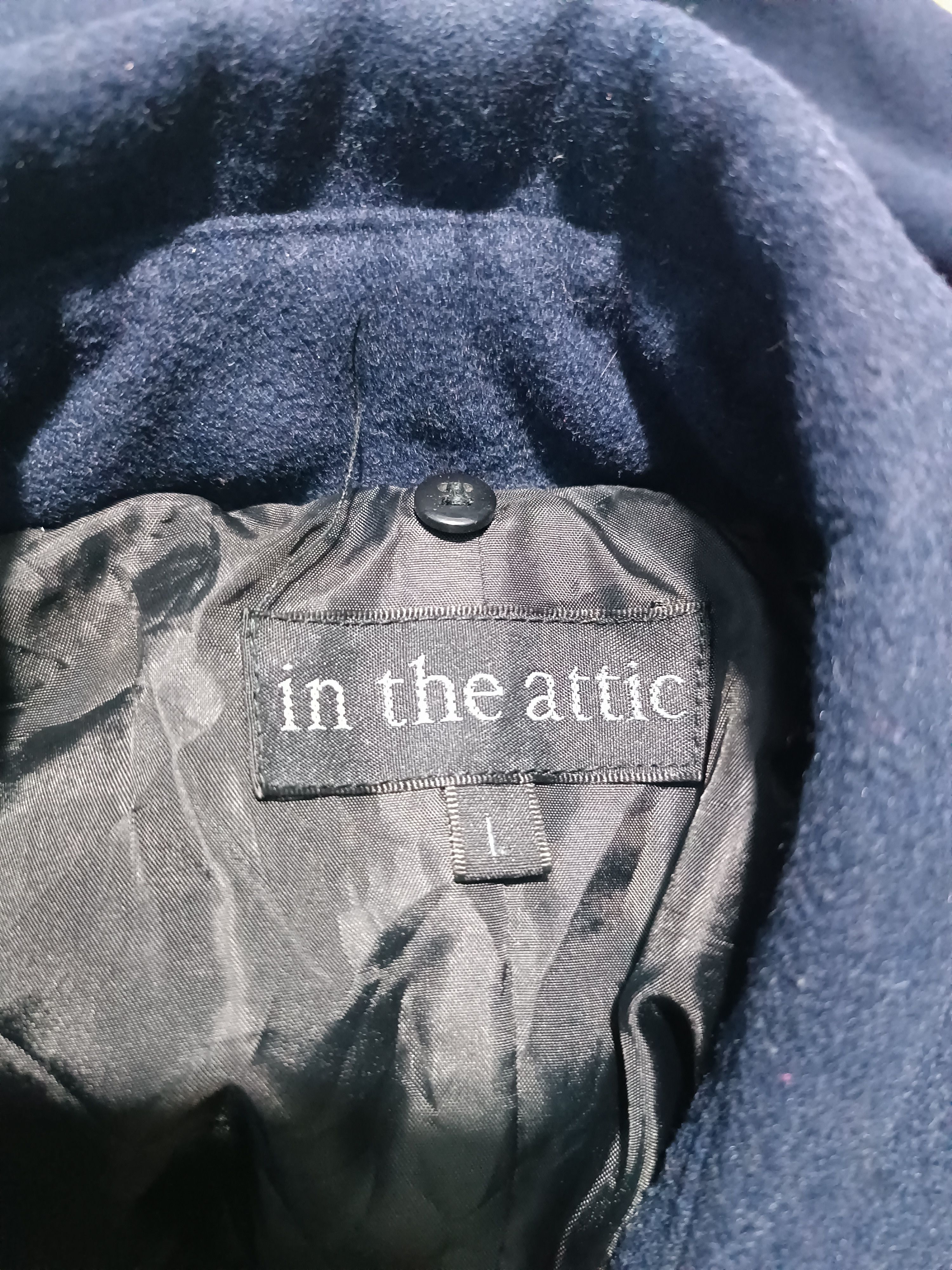 In The Attic In The Attic Double Breasted Wool Peacoat Jacket Blue Navy Size US M / EU 48-50 / 2 - 6 Thumbnail